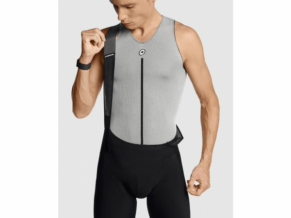 Cyklistická vesta Assos 1/3 NS Skin Layer P1 Grey Series