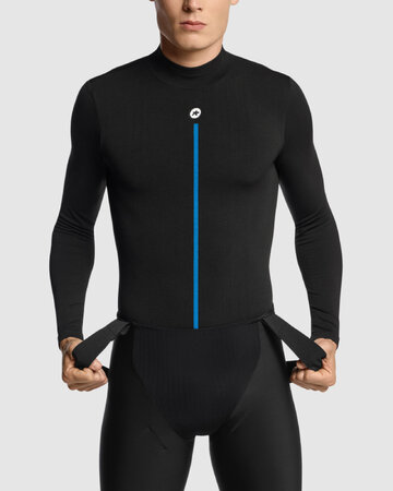 Funkčné tričko Assos Winter 3/3 LS Skin Layer P1 Black Series