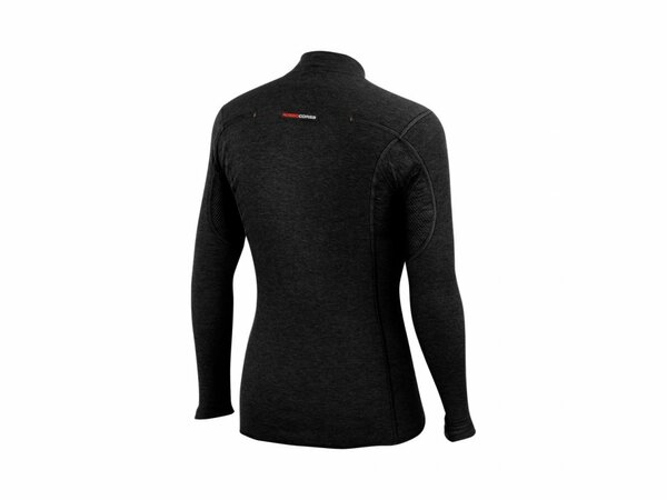 Pánska funkčná bielizeň Castelli Flanders Warm LS Black