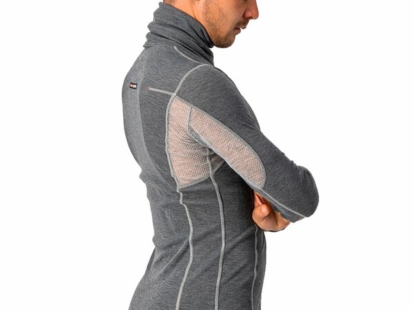 Pánska Funkčná Bielizeň Castelli Flanders Warm/Neck Grey
