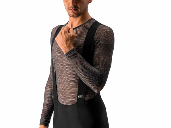 Pánska funkčná bielizeň Castelli Miracolo Wool LS Gray