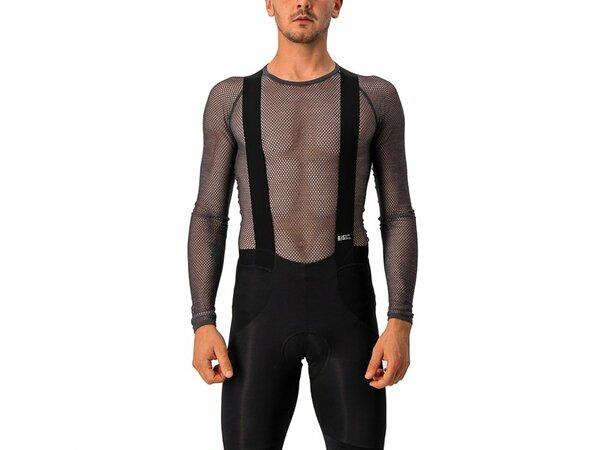 Pánska funkčná bielizeň Castelli Miracolo Wool LS Gray