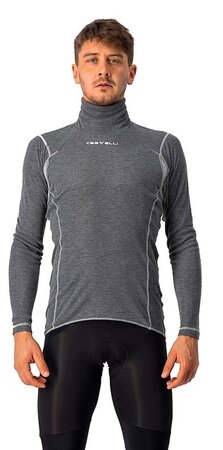 Pánska Funkčná Bielizeň Castelli Flanders Warm/Neck Grey