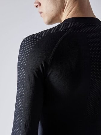 Pánske tričko Craft ADV Warm Intensit Black