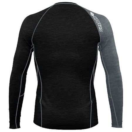 Funkčné tričko Crazy Idea Pull Fahrenheit Black 24/25