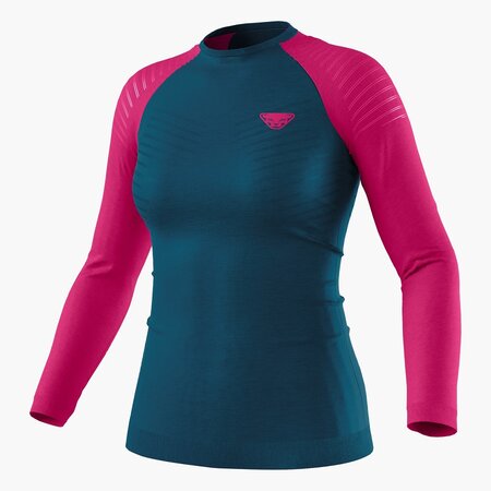 Dámske funkčné tričko Dynafit Tour Light Merino Long Sleeve Shirt Flamingo