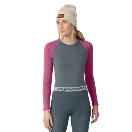 Funkčné tričko Tour Light Merino Long Sleeve Shirt Women Magenta