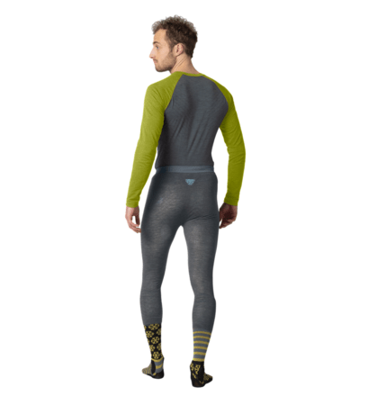 Funkčné tričko Dynafit Tour Light Merino M L/S Tee Golden Lime