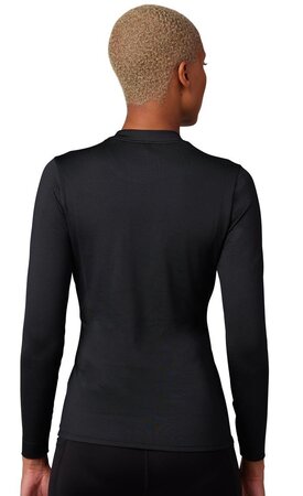 Funkčné tričko Fox Racing Tecbase Fire Long Sleeve Shirt W Black