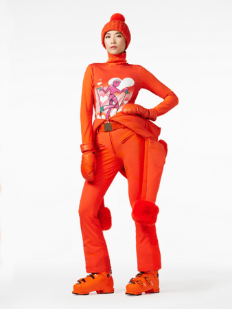 Tričko Goldbergh Femme Long Sleeve Tee Orange Tričko Goldbergh Femme Long Sleeve Tee Orange