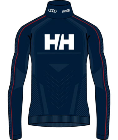 Funkčné tričko Helly Hansen H1 Pro Lifa Merino Race Top Navy NSF