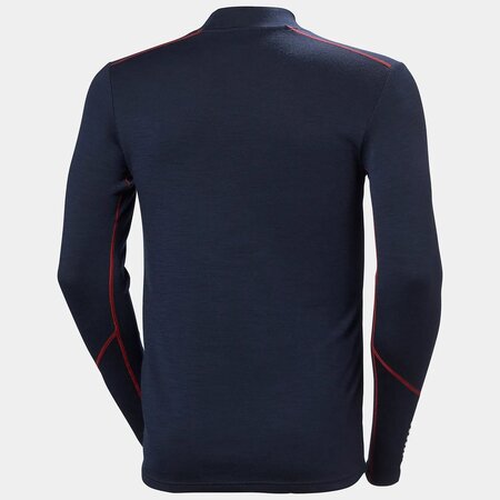 Funkčné tričko Helly Hansen Lifa Merino Midweight Logo Navy