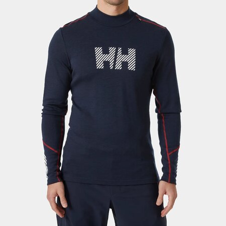 Funkčné tričko Helly Hansen Lifa Merino Midweight Logo Navy