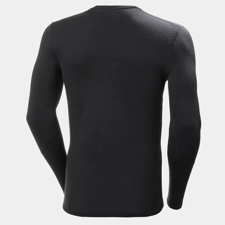 Funkčné tričko Helly Hansen LIFA® Merino Midweight Crew Base Layer Black