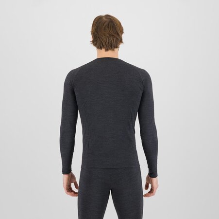 Funkčné tričko Karpos Dinamico Merino 180 Jersey LS Black Funkčné tričko Karpos Dinamico Merino 180 Jersey LS Black