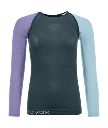 Dámske funkčné tričko Ortovox W's 120 Competition Light Long Sleeve Dark Arctic Grey