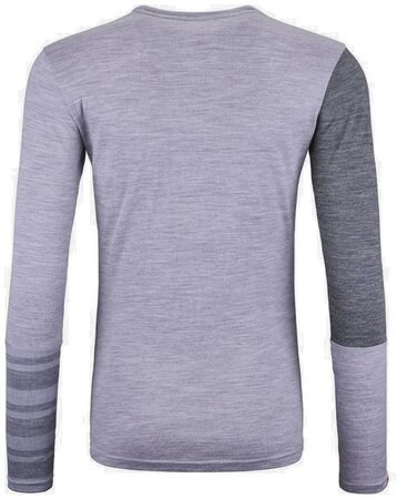 Funkčné tričko Ortovox W's 185 Rock'n'Wool Long Sleeve Grey Blend