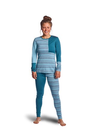 Funkčné tričko Ortovox W's 185 Rock'n'Wool Long Sleeve Ice Waterfall Funkčné tričko Ortovox W's 185 Rock'n'Wool Long Sleeve Ice Waterfall