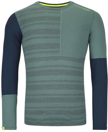 Funkčné tričko Ortovox 185 Rock'n'Wool Long Sleeve Arctic Grey Funkčné tričko Ortovox 185 Rock'n'Wool Long Sleeve Arctic Grey