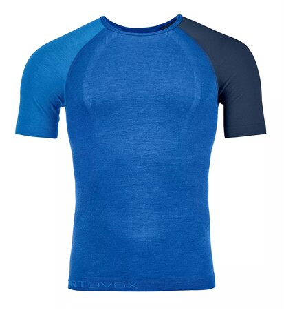 Pánske Termo tričko Ortovox 120 Competition Light Short Sleeve | Just Blue