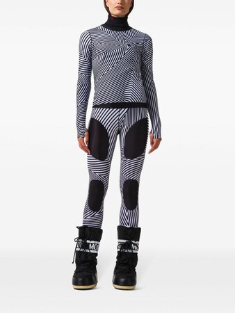 Funkčné tričko Perfect Moment Warped Star Compression Base Layer Top Black/Snow White Funkčné tričko Perfect Moment Warped Star Compression Base Layer Top Black/Snow White