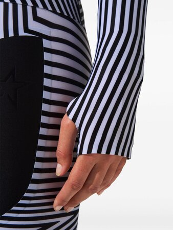 Funkčné tričko Perfect Moment Warped Star Compression Base Layer Top Black/Snow White Funkčné tričko Perfect Moment Warped Star Compression Base Layer Top Black/Snow White