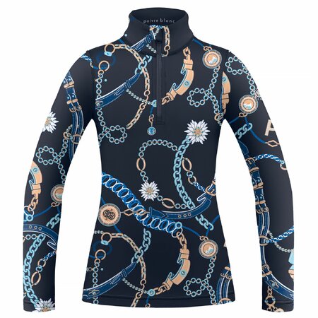 Funkčné tričko Poivre Blanc Base Layer Shirt Jewelry Gothic Blue