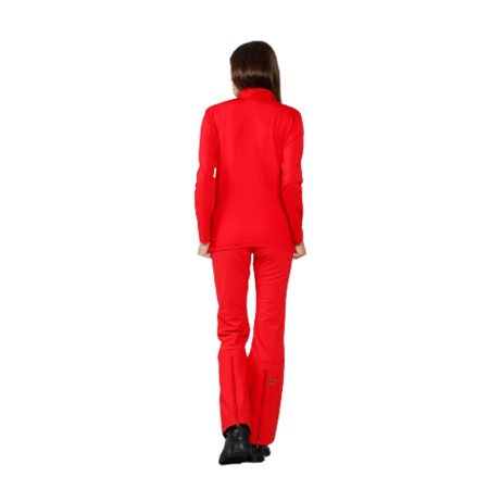 Funkčné tričko Poivre Blanc Base Layer Shirt Leopard Scarlet Red