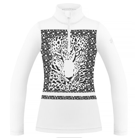 Funkčné tričko Poivre Blanc Base Layer Shirt Leopard White 2