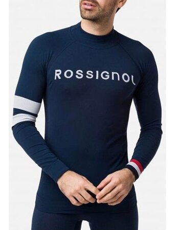 Pánske funkčné tričko Rossignol Droite Top dark navy