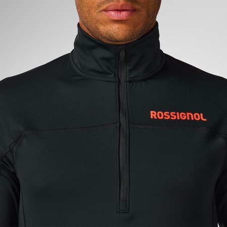 Funkčné tričko Rossignol M Hero Half Zip First Layer Black