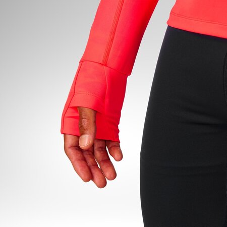 Funkčné tričko Rossignol M Hero Half Zip First Layer Neon Red