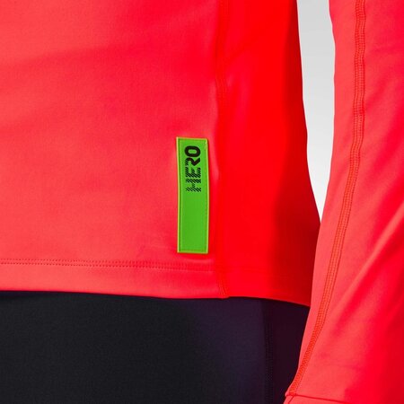 Funkčné tričko Rossignol M Hero Half Zip First Layer Neon Red