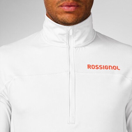 Funkčné tričko Rossignol M Hero Half Zip First Layer White
