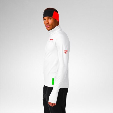 Funkčné tričko Rossignol M Hero Half Zip First Layer White