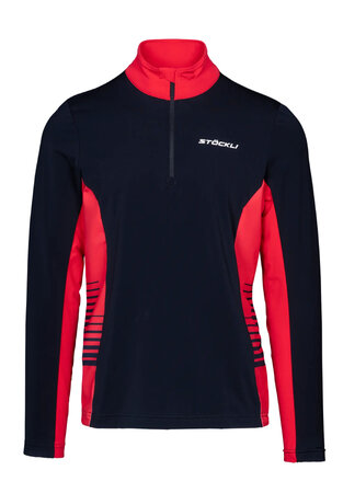 Pánske funkčné tričko Stöckli Black Red