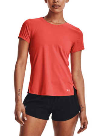 Dámske funkčné tričko Under Armour IsoChill Run Laser Tee Orange Dámske funkčné tričko Under Armour IsoChill Run Laser Tee Orange