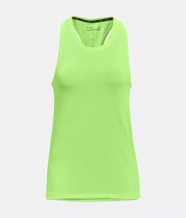 Dámske tielko Under Armour Seamless Run Tank Green Dámske tielko Under Armour Seamless Run Tank Green