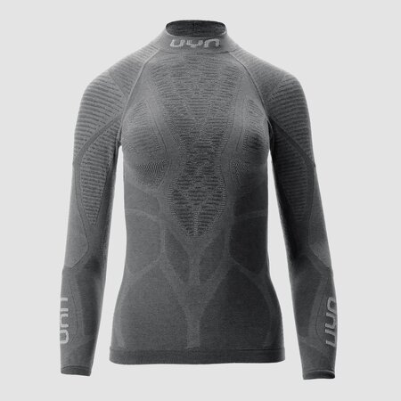 Funkčné tričko UYN Elevatyon Biomorph Women Turtleneck Shirt Grey Melange