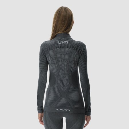 Funkčné tričko UYN Elevatyon Biomorph Women Turtleneck Shirt Grey Melange