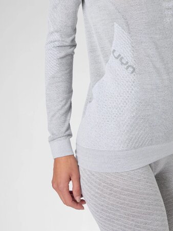 Funkčné tričko UYN Fusyon Biotech Thermal Jersey Woman Light Grey Melange