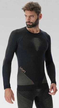 Funkčné tričko UYN Fusyon Cashmere Shiny 2.0 Uw Shirt Long Sleeve Round Neck Celebrity Gold Funkčné tričko UYN Fusyon Cashmere Shiny 2.0 Uw Shirt Long Sleeve Round Neck Celebrity Gold