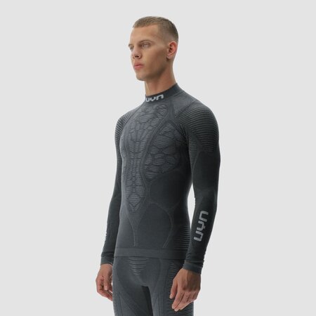 Funkčné tričko UYN Elevatyon Biomorph Men Turtleneck Shirt Grey Melange Funkčné tričko UYN Elevatyon Biomorph Men Turtleneck Shirt Grey Melange