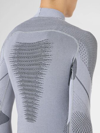 Funkčné tričko UYN Evolutyon+ Turtleneck Thermal Jersey Grey Melange