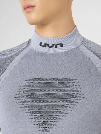 Funkčné tričko UYN Evolutyon+ Turtleneck Thermal Jersey Grey Melange
