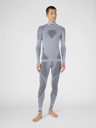 Funkčné tričko UYN Evolutyon+ Turtleneck Thermal Jersey Grey Melange