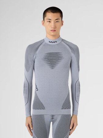 Funkčné tričko UYN Evolutyon+ Turtleneck Thermal Jersey Grey Melange