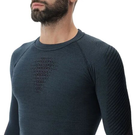 Funkčné tričko UYN Man Fusyon Uw Shirt Orion Blue/Bordeaux/Pearl Grey