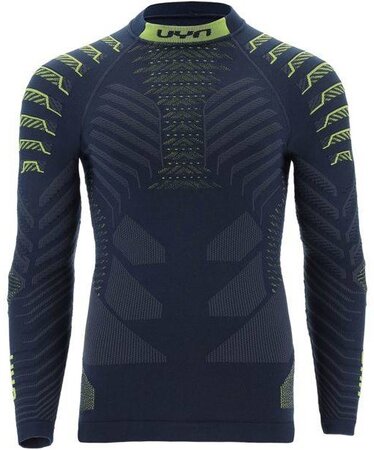 Funkčné tričko UYN Man Resilyon UW Shirt LG Sl Turtle Neck Dark Blue/Yellow Funkčné tričko UYN Man Resilyon UW Shirt LG Sl Turtle Neck Dark Blue/Yellow
