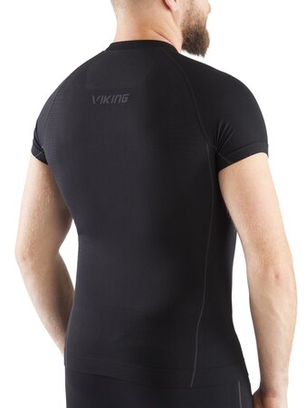 Pánske termo tričko Viking Eiger Top SS Black Pánske termo tričko Viking Eiger Top SS Black
